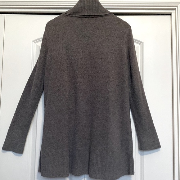 Barefoot Dreams Cozychic Lite Circle Cardigan Womens L/XL Taupe Cozy loungewear - Picture 3 of 9